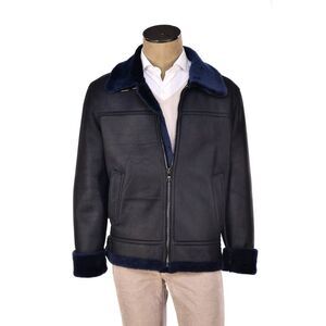 Hettabretz Suede Belted Shearling Overcoat